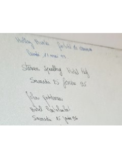 Autographe de Holly Hunter, de Steven Spielberg, de John Goodman