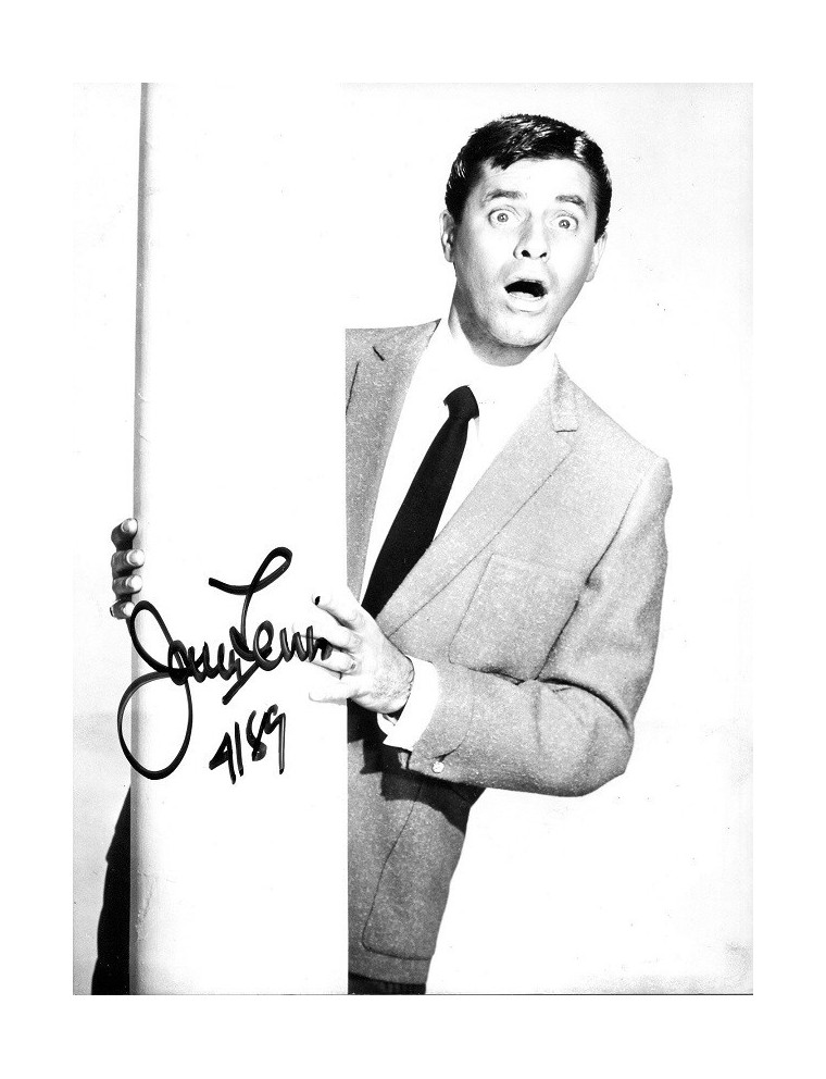 autographe de Jerry LEWIS