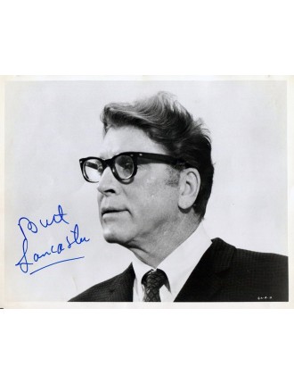 AUTOGRAPHE DE BURT LANCASTER