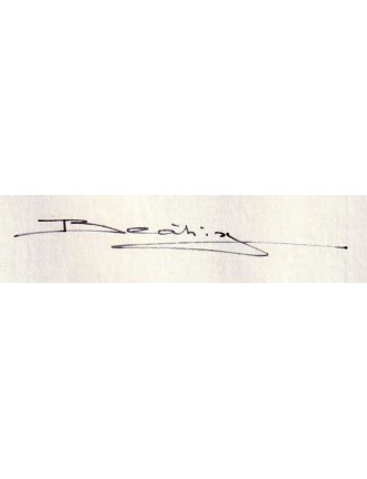 autographe de BEATRIX DES PAYS BAS