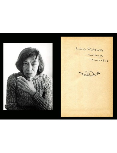 Autographe de Patricia HIGHSMITH