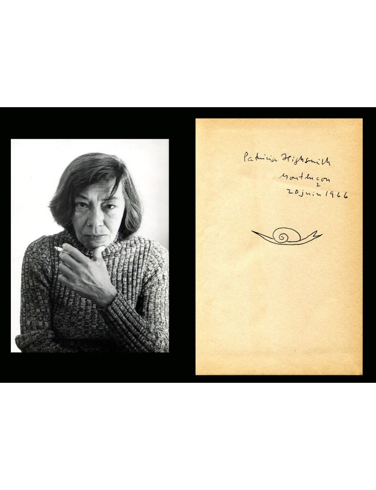 Autographe de Patricia HIGHSMITH