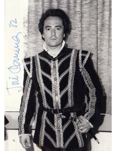 autographe de José Carreras