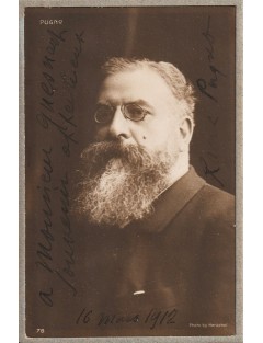 Autographe de Raoul Pugno