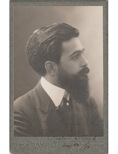 Autographe de Victor Staub