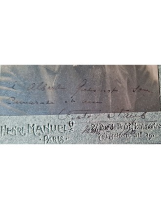 Autographe de Victor Staub