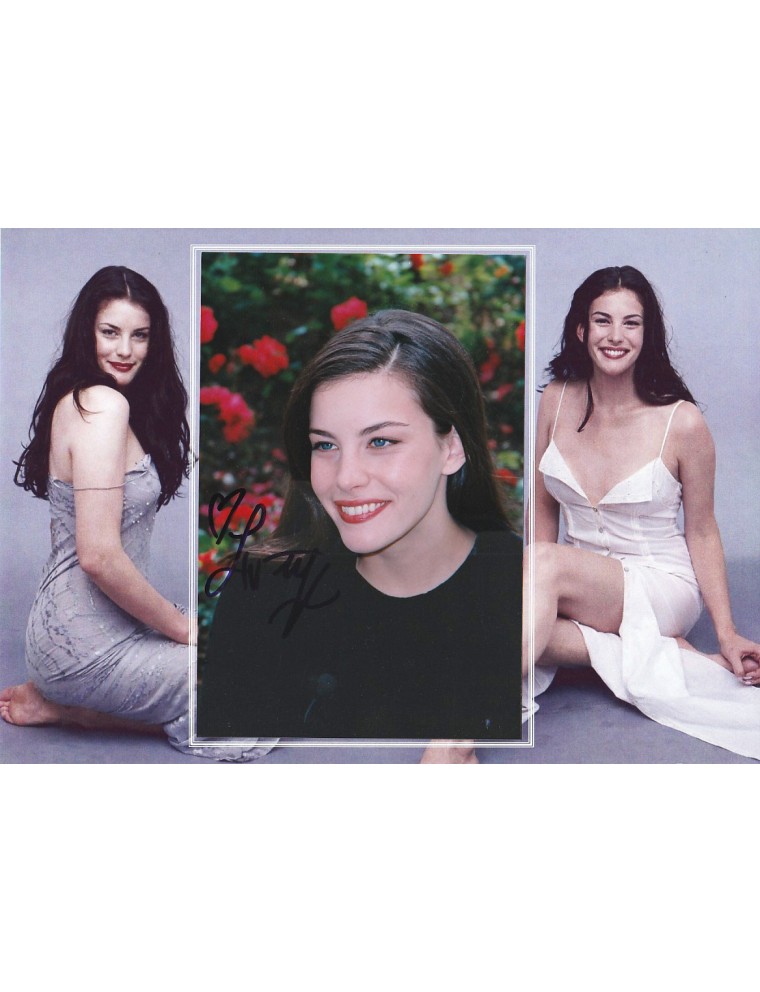 autographe de Liv Tyler