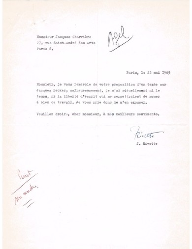 RIVETTE Jacques