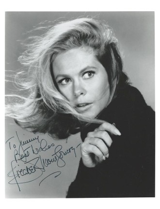 MONTGOMERY Elizabeth EXCEPTIONNELLE ET RARISSIME PHOTO DEDICACEE DE "MA SORCIERE BIEN-AIMEE"