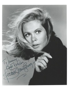MONTGOMERY Elizabeth EXCEPTIONNELLE ET RARISSIME PHOTO DEDICACEE DE "MA SORCIERE BIEN-AIMEE"