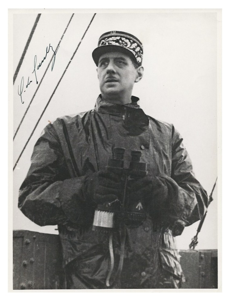 DE GAULLE Charles (1890-1970)
